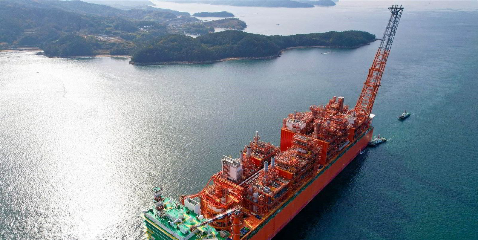 Mozambique’s first LNG cargo shipment has yet to arrive.