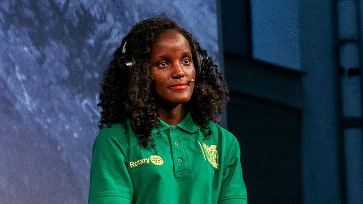 Vanessa Nakate, a climate activist, exhorts Africa to abandon fossil fuels
